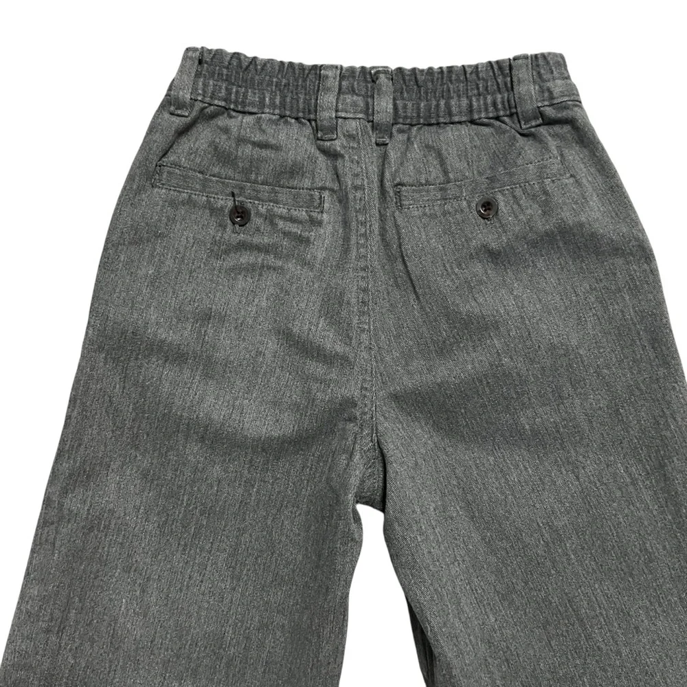 The Children's Place 5Y Grey Woven Dress Pants Slacks
